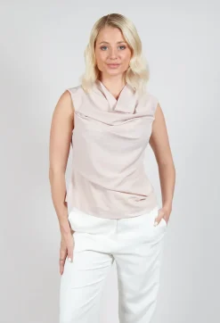 Amethist Top in Cipria