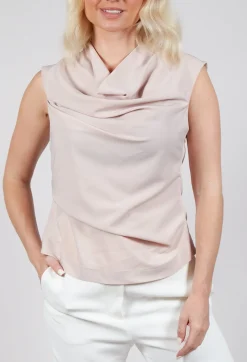 Amethist Top in Cipria