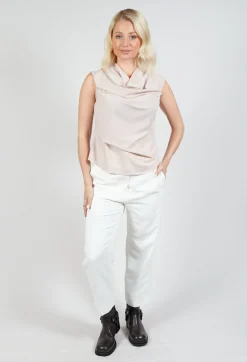 Amethist Top in Cipria