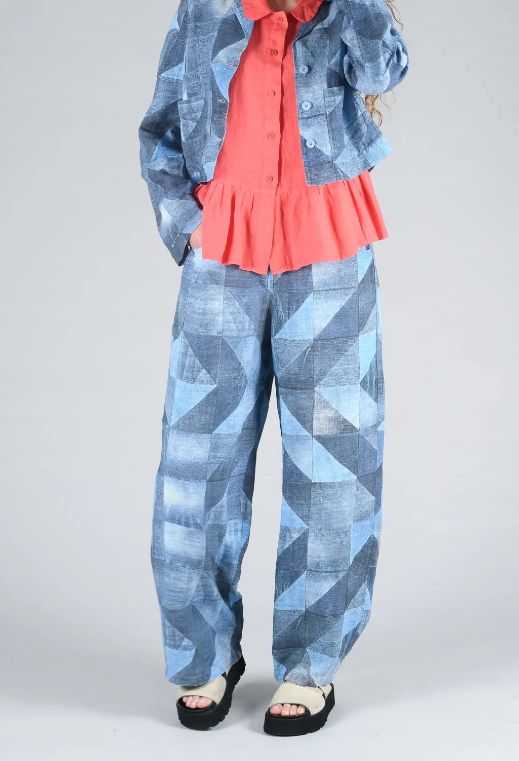 Amoni Trousers in Denim