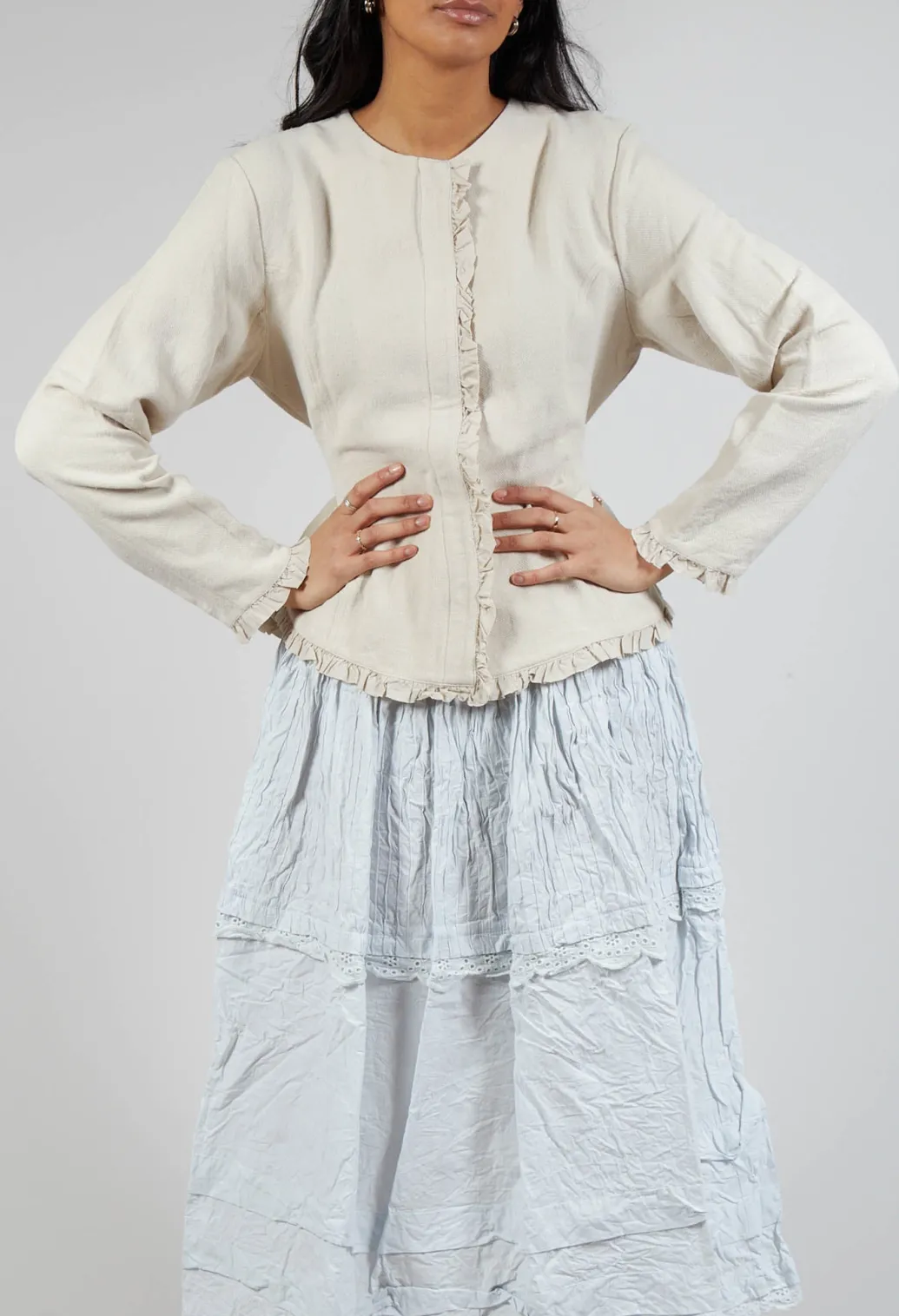 Annelie Jacket in Bone White