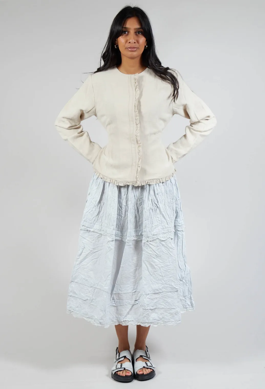 Annelie Jacket in Bone White