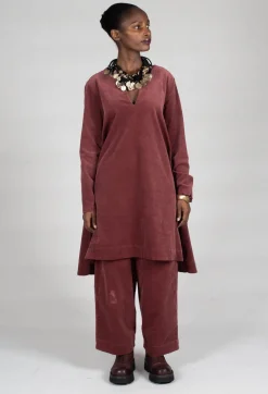 Balloon Leg Trousers in Intense Rust