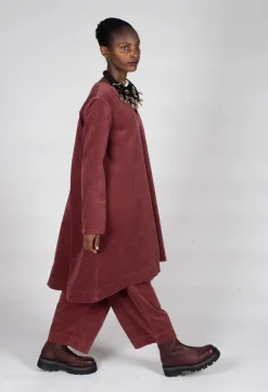 Balloon Leg Trousers in Intense Rust