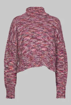 Begonia Tricot Knitted Jumper in Multicolour