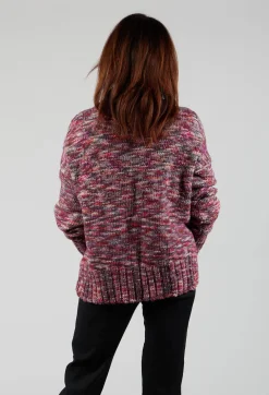 Begonia Tricot Knitted Jumper in Multicolour