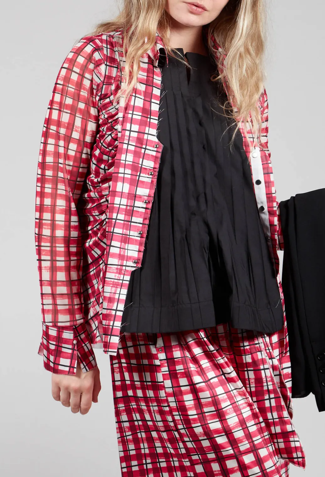 Behave Shirt in Pink Check
