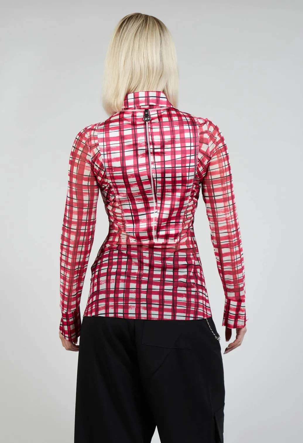 Behave Shirt in Pink Check