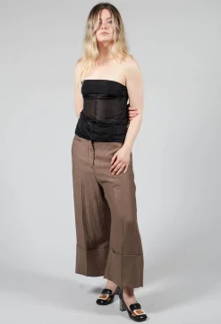 Berchet Jersey Strapless in Black