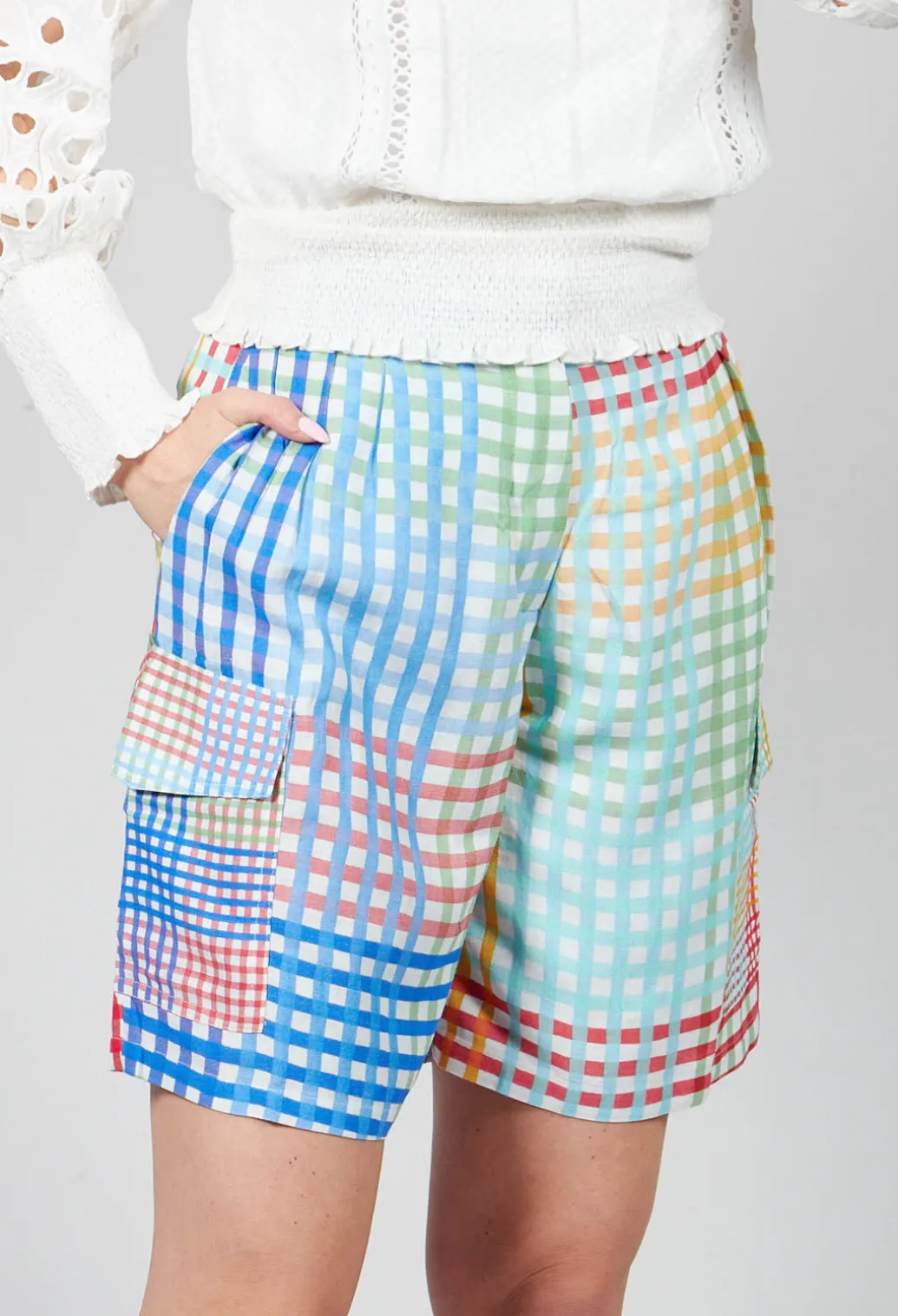 Bermuda Shorts in Multi Colour