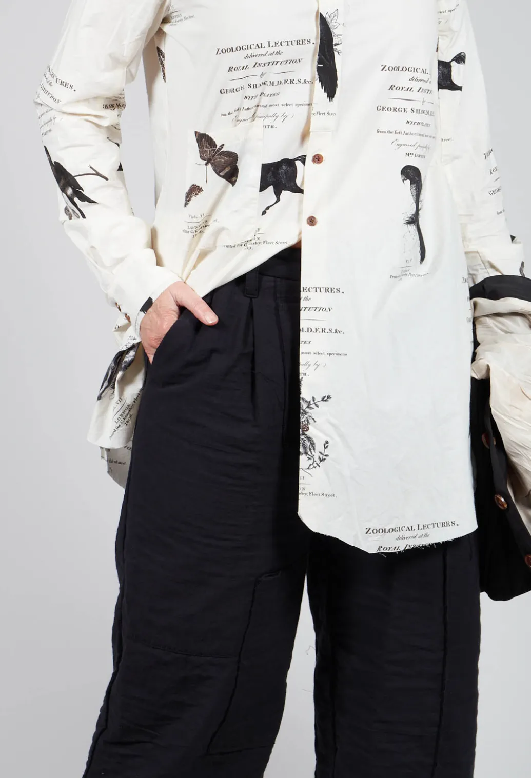 Bias Front Culottes in Black