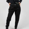Black Jeans with Front Seams