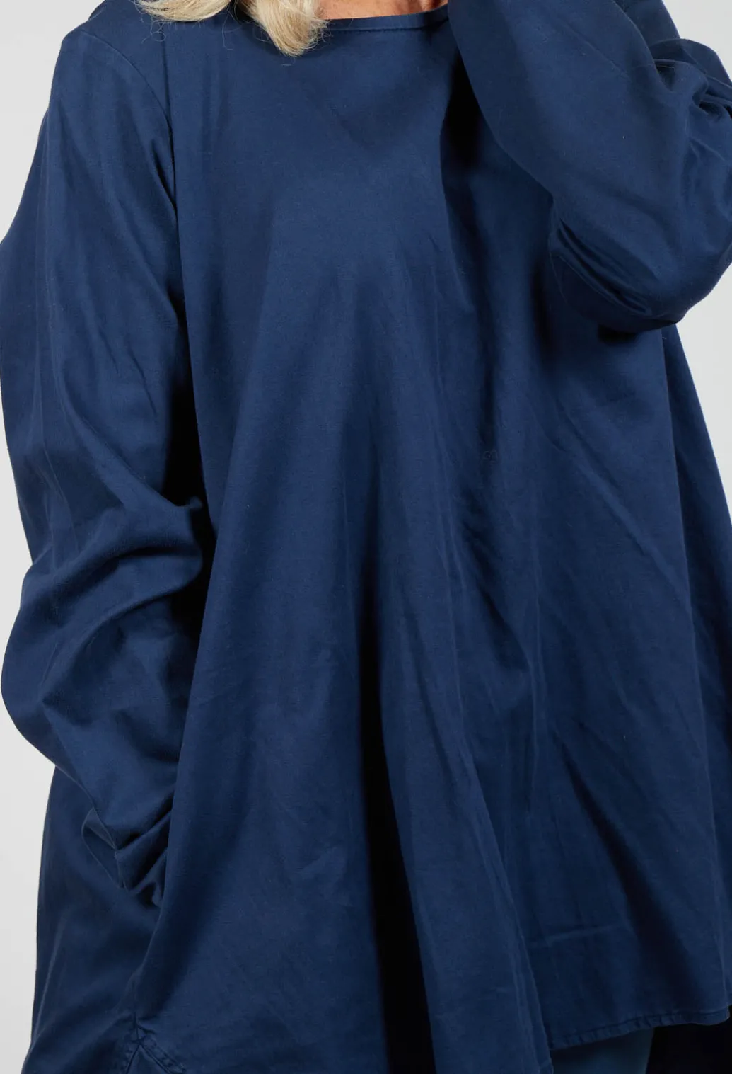 Blauplan Tunic Shirt in Sehnan Navy