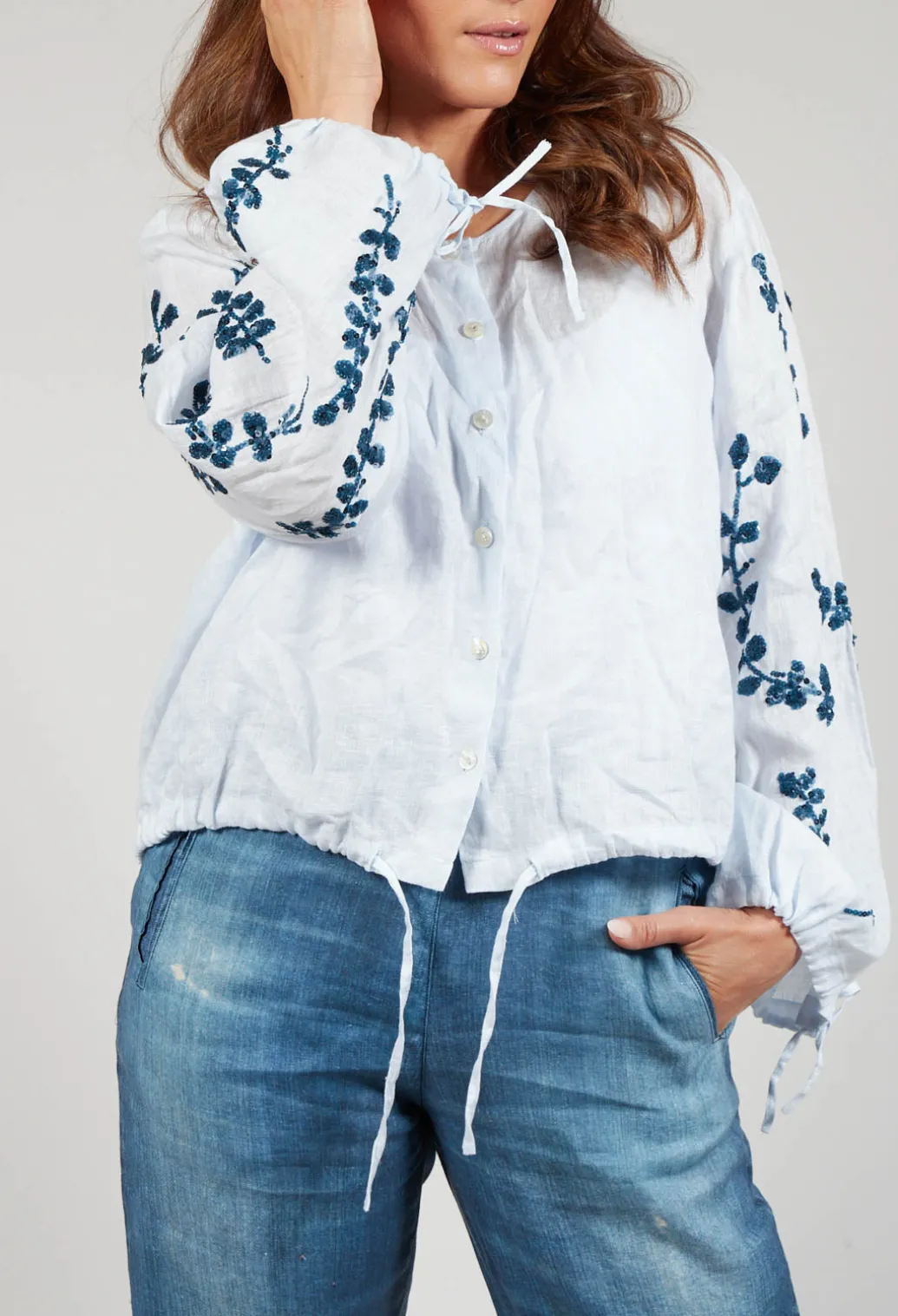 Blouse in Optical White