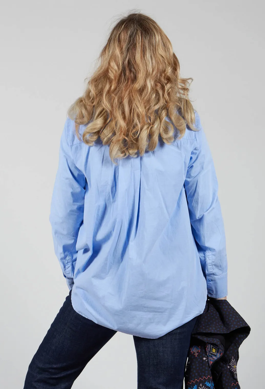 Boboni Blouse in Sky Blue