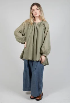 Bohemian Blouse in Sage