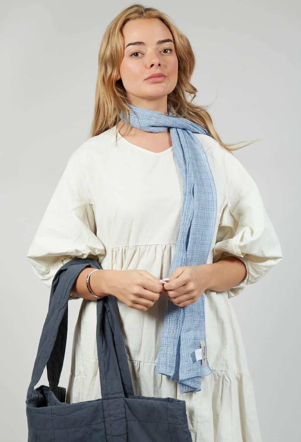 Bohemian Dress in Chalk