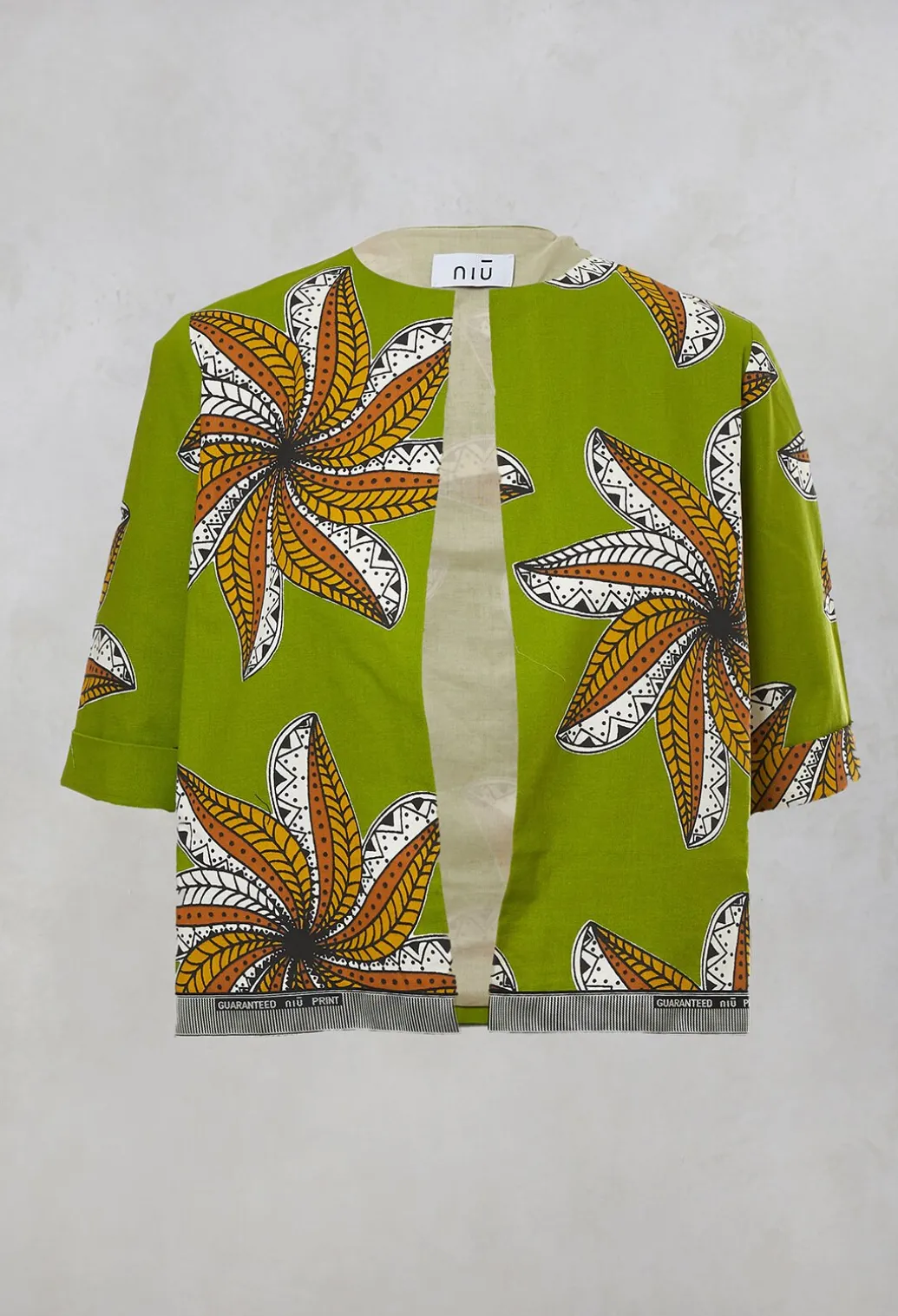 Boxy Jacket in Forest