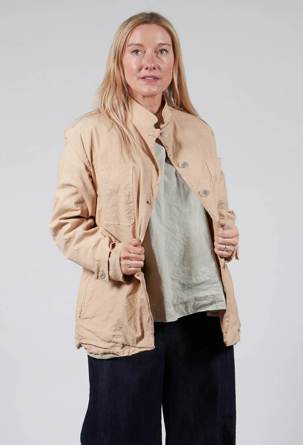 Boxy Jacket in Juta