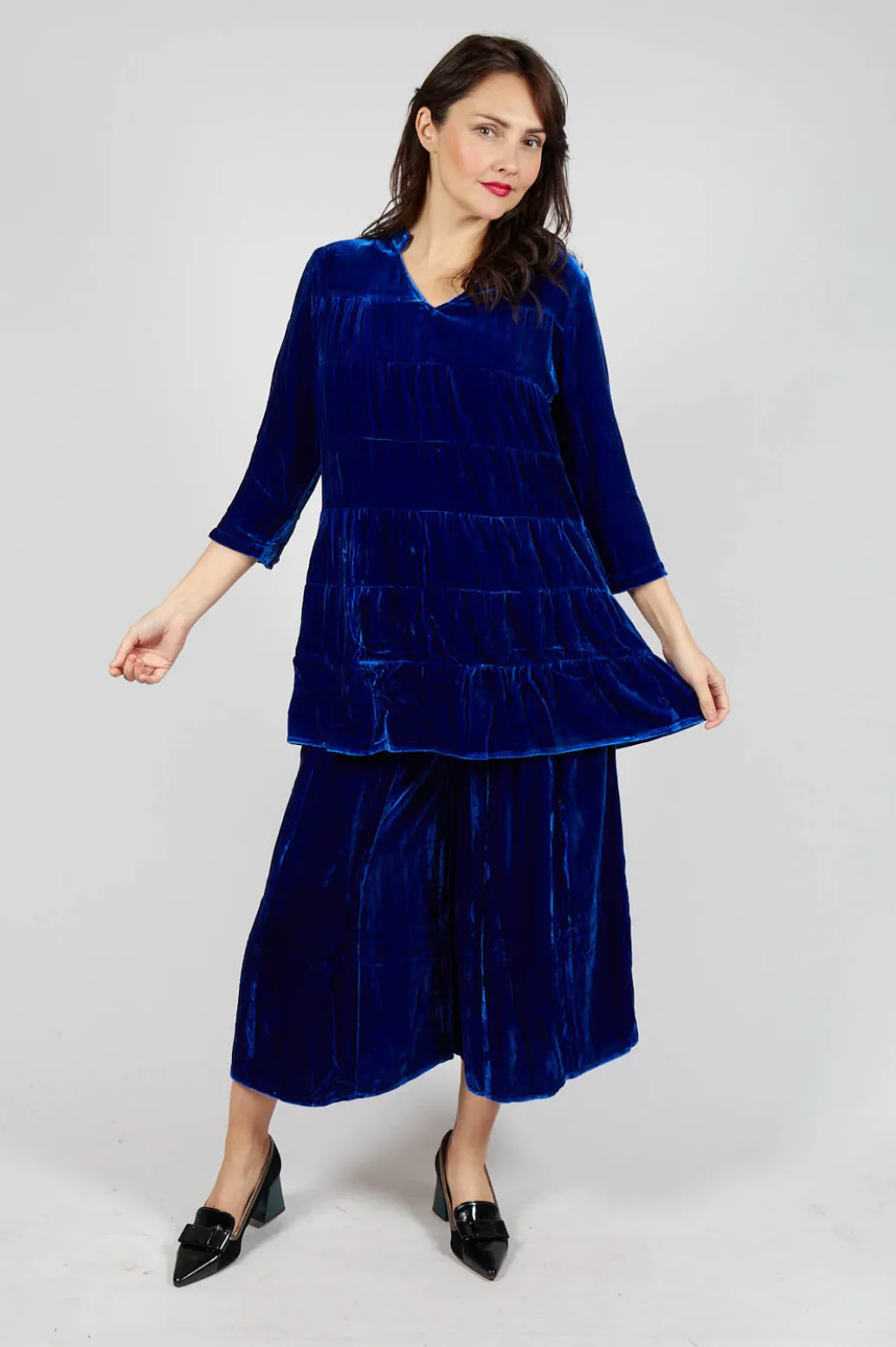 Brittania Shirt in Cobalt Blue