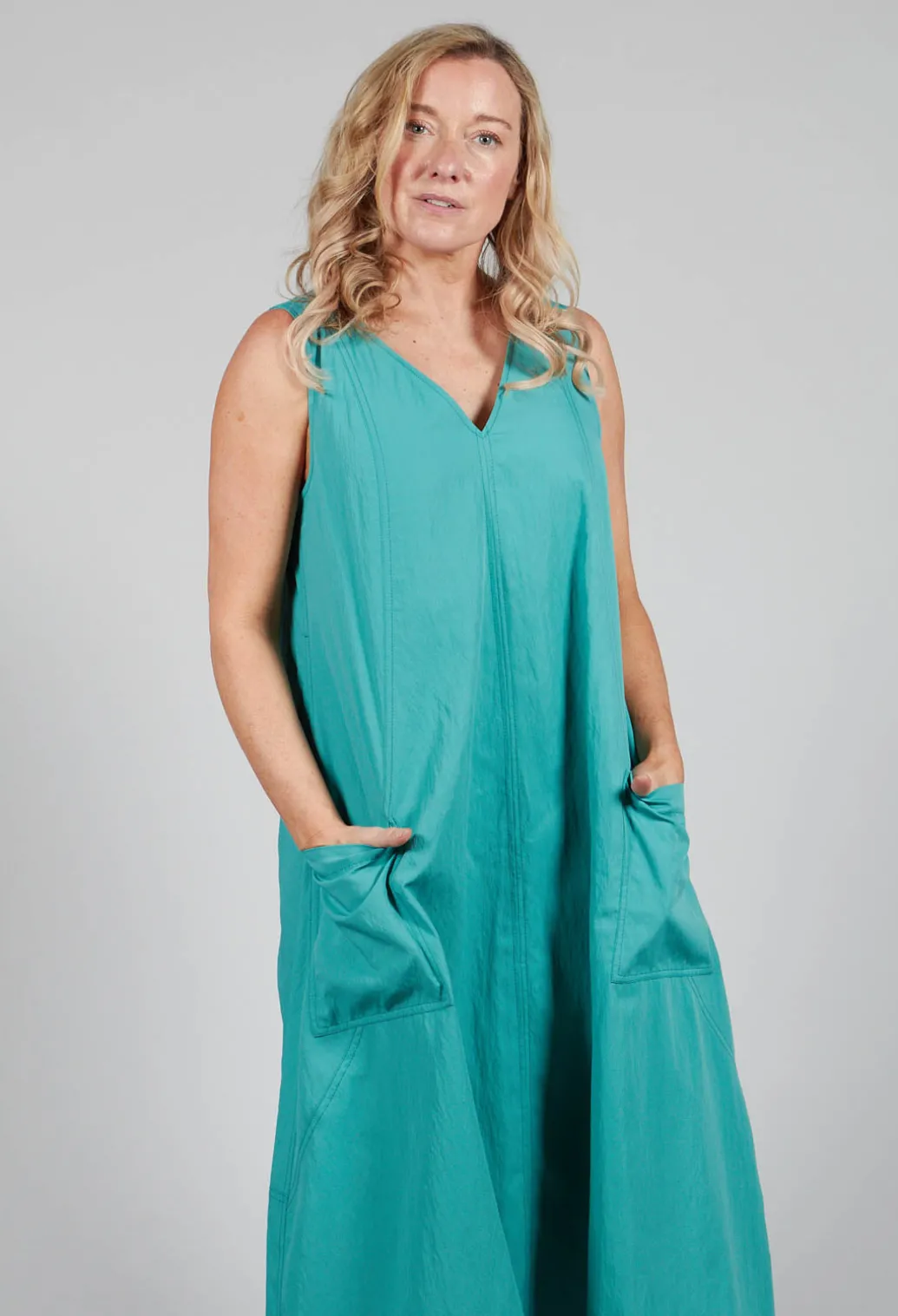 Bun Dress In Lagoon