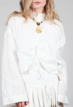 Cameo Top in White