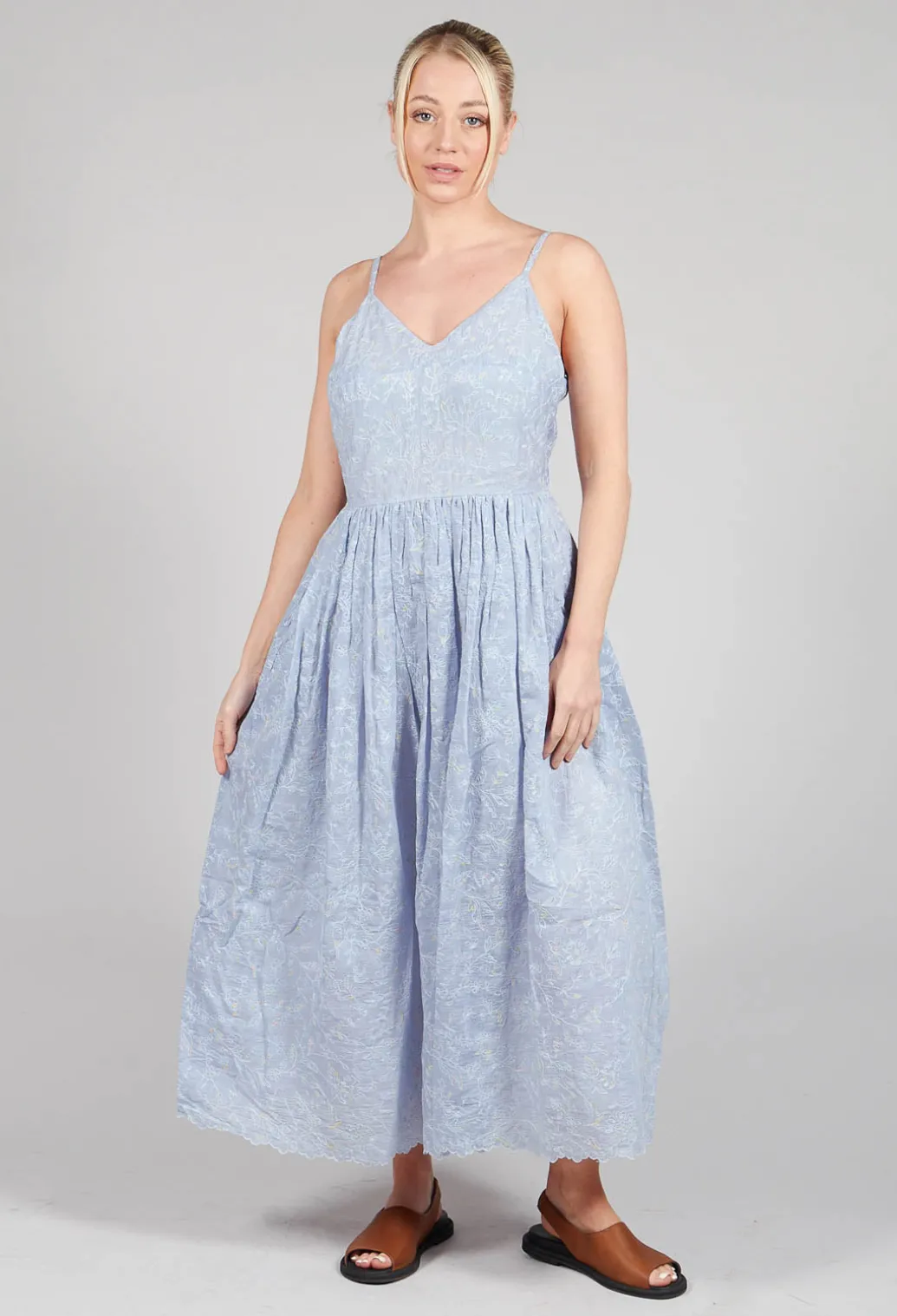 Caprice Dress in Powder Blue