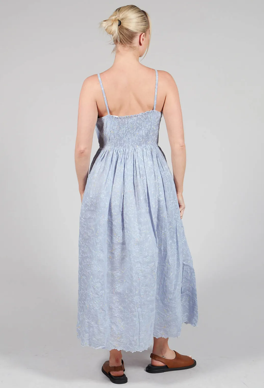 Caprice Dress in Powder Blue