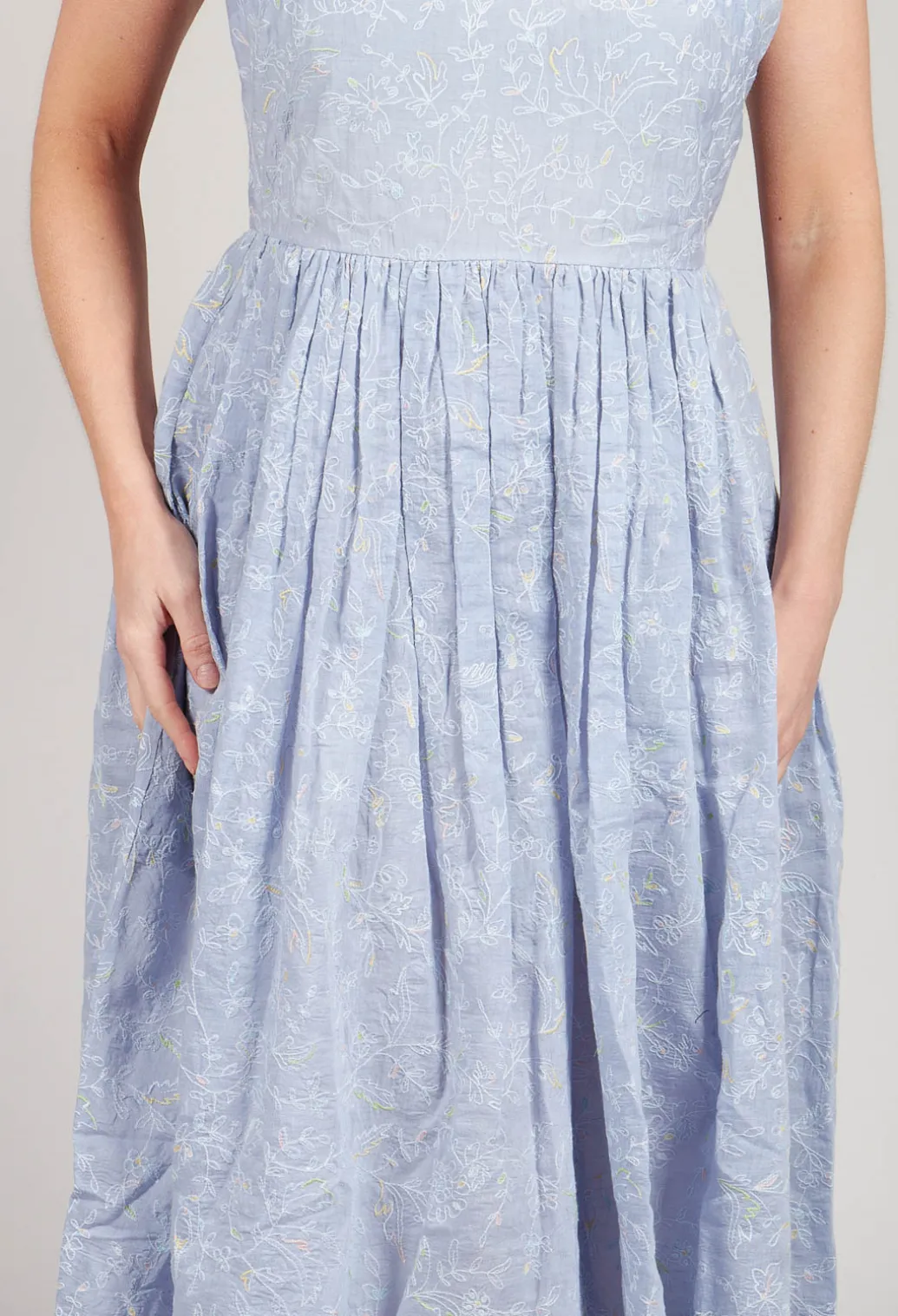 Caprice Dress in Powder Blue