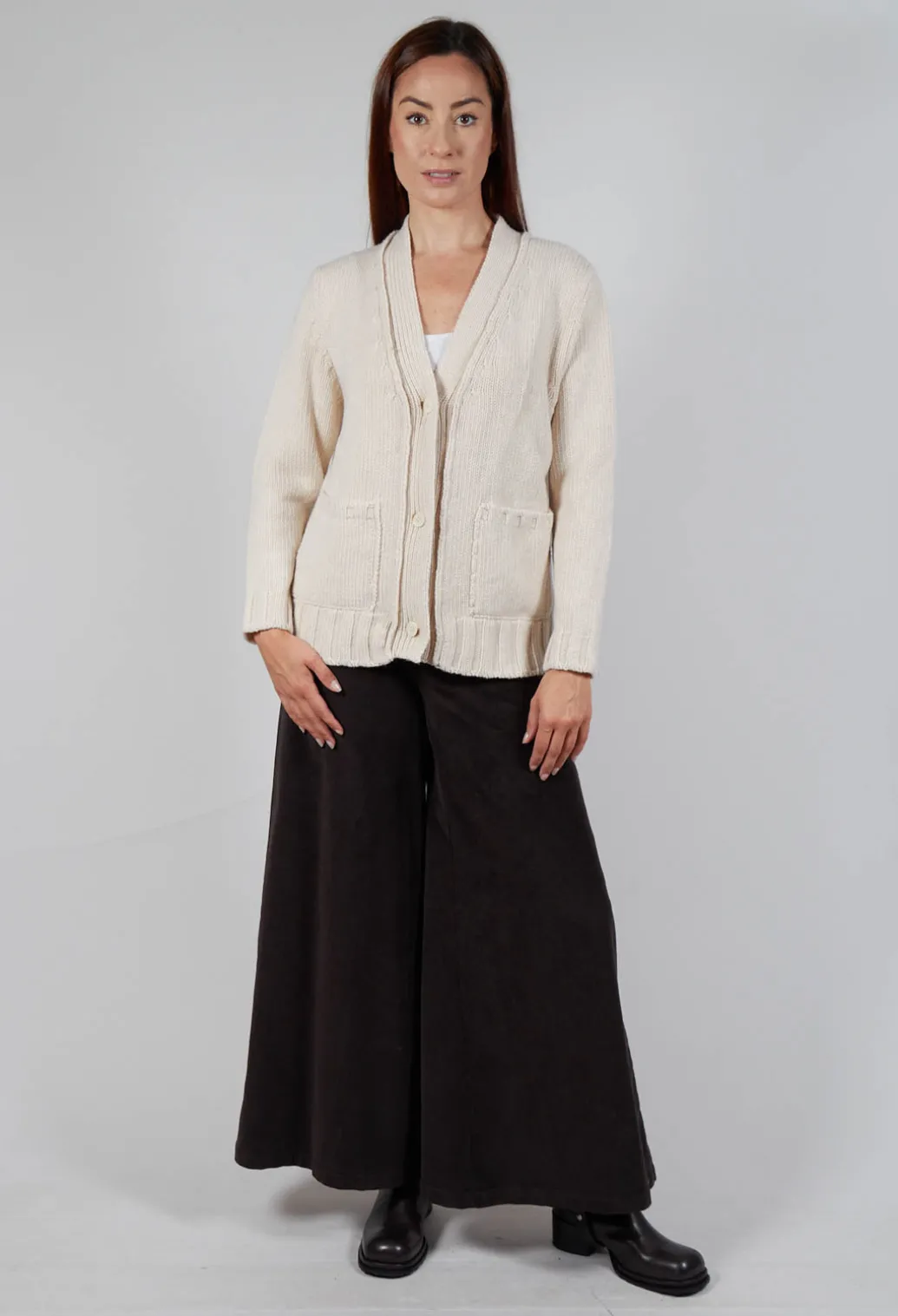 Cardigan in Natural