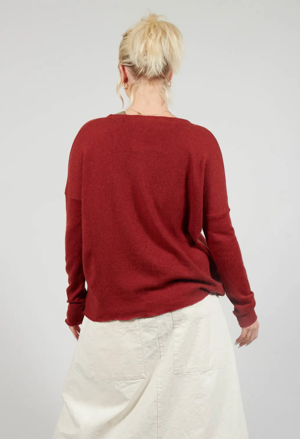 Cardigan WS in Red