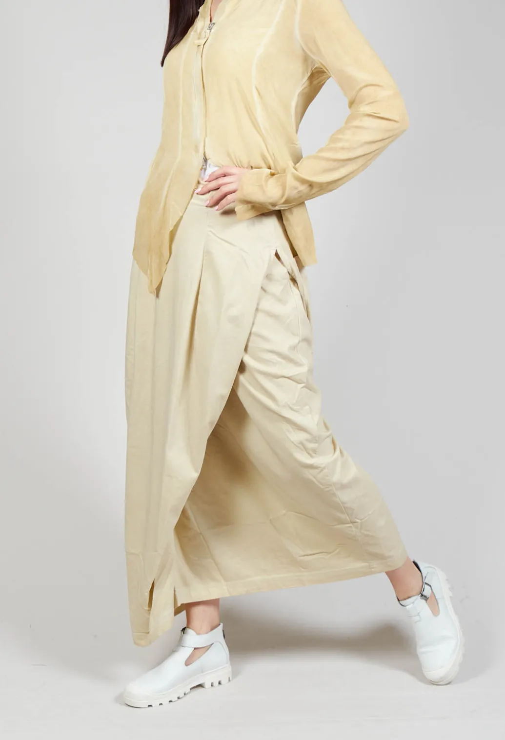 Cargo Skirt in Wax Cloud