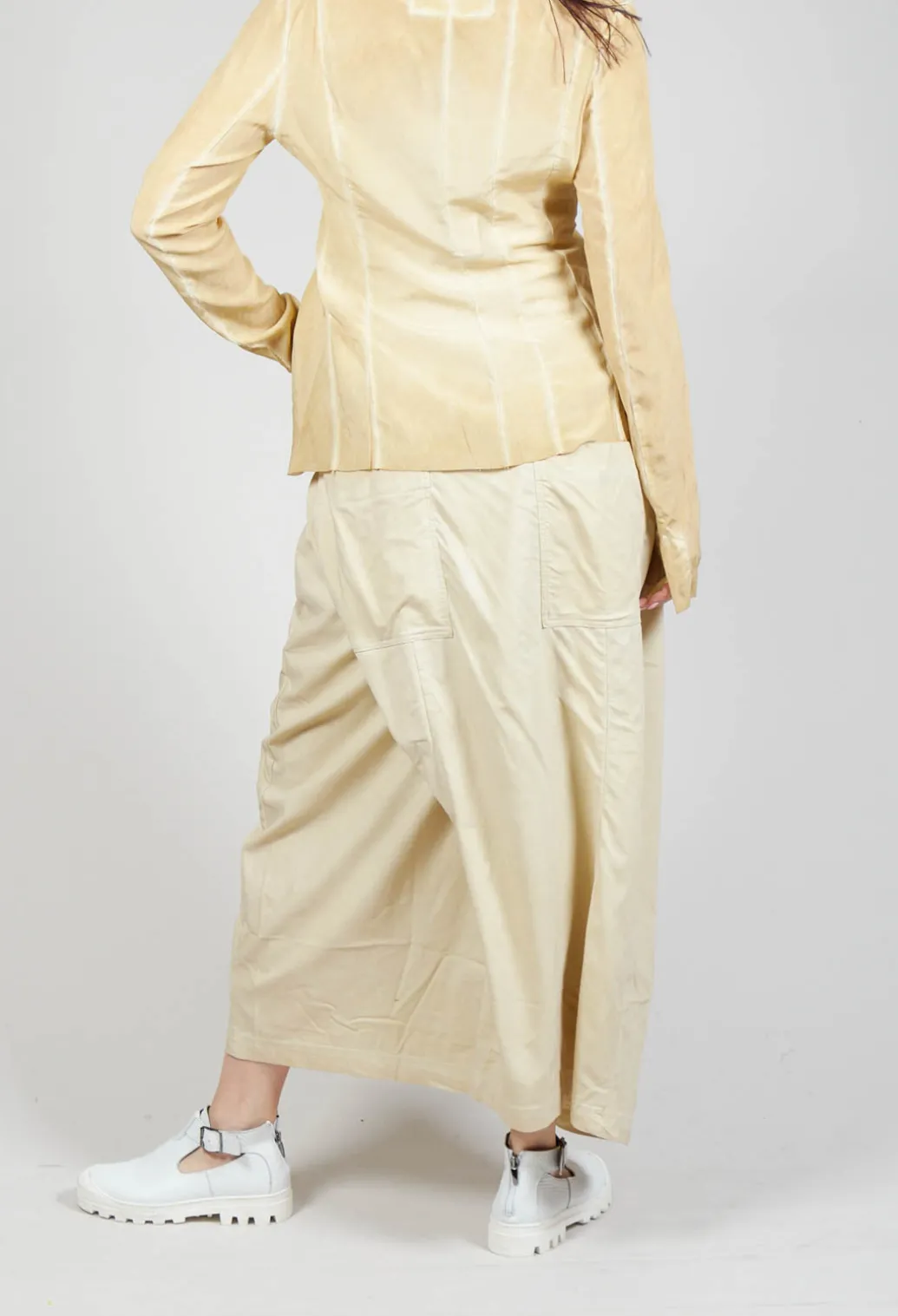 Cargo Skirt in Wax Cloud
