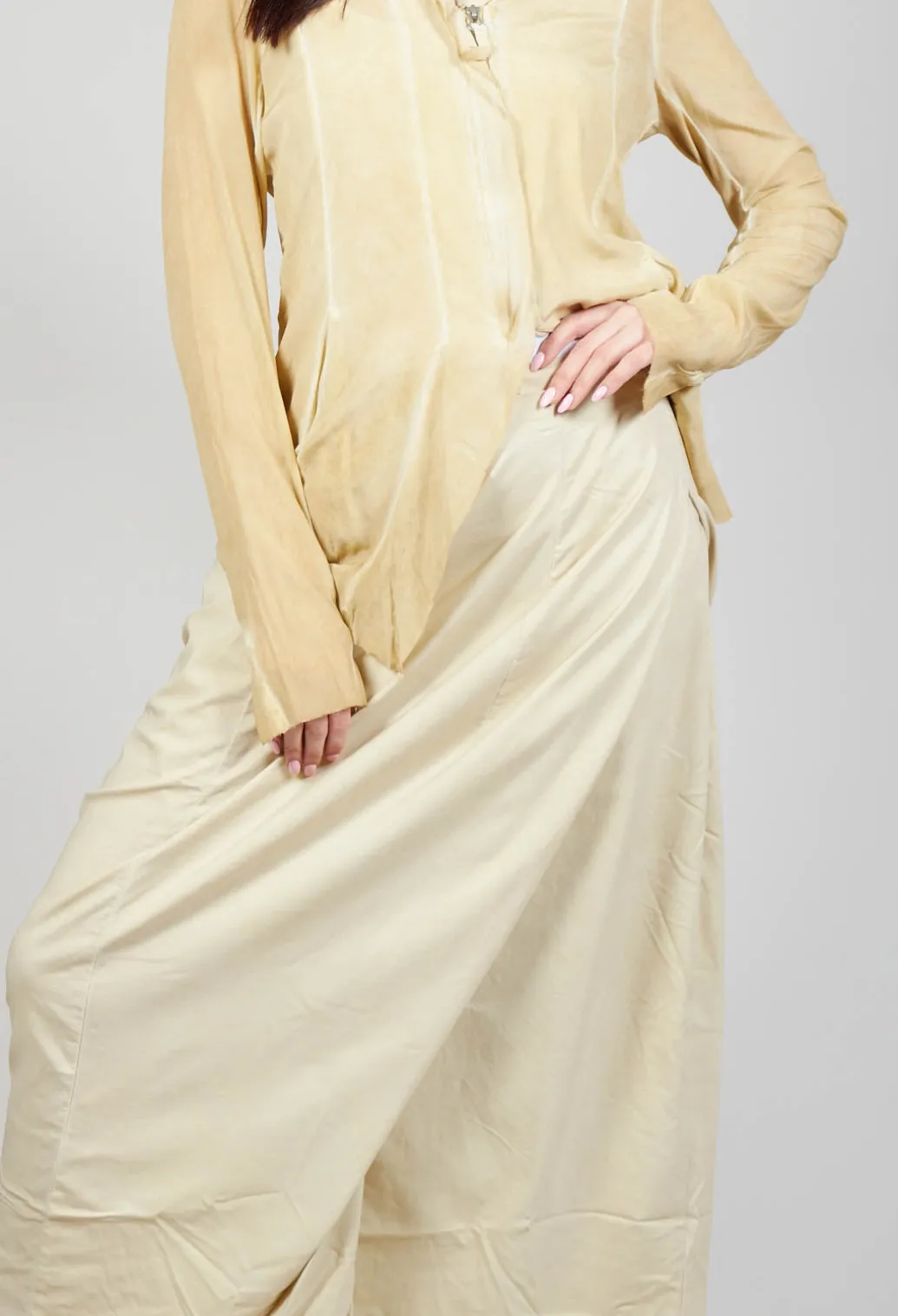 Cargo Skirt in Wax Cloud