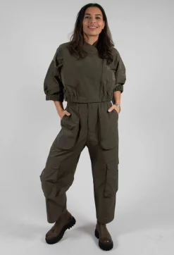Cargo Style Trousers in Khaki