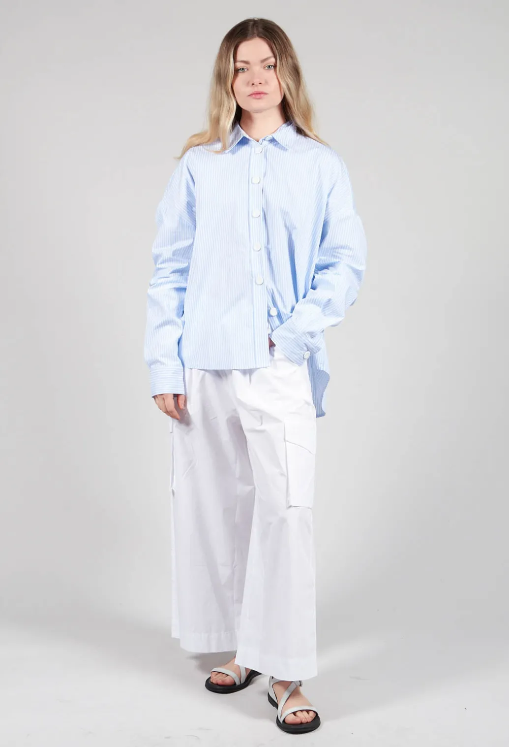Cargo Trousers in Bianco