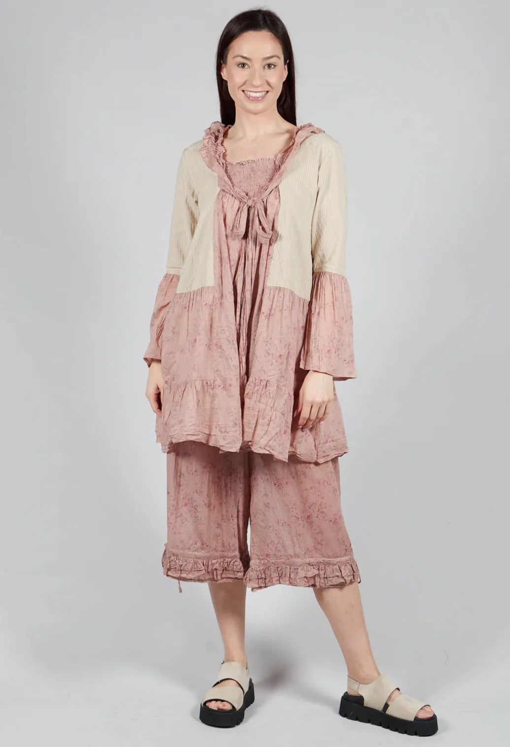 Cassis Blouse in Liberty Pink Print
