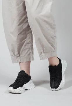 Chunky Sole Trainers in Antracite Mix