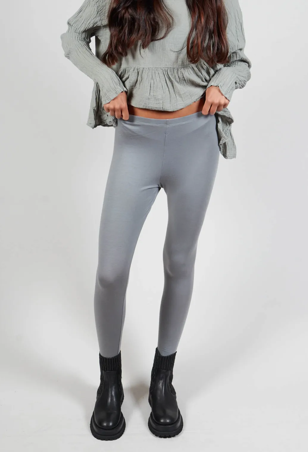 Clan Leggings in Helmut Blue
