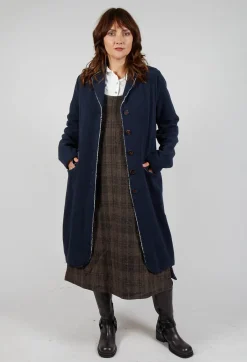 Coat Melita in Navy