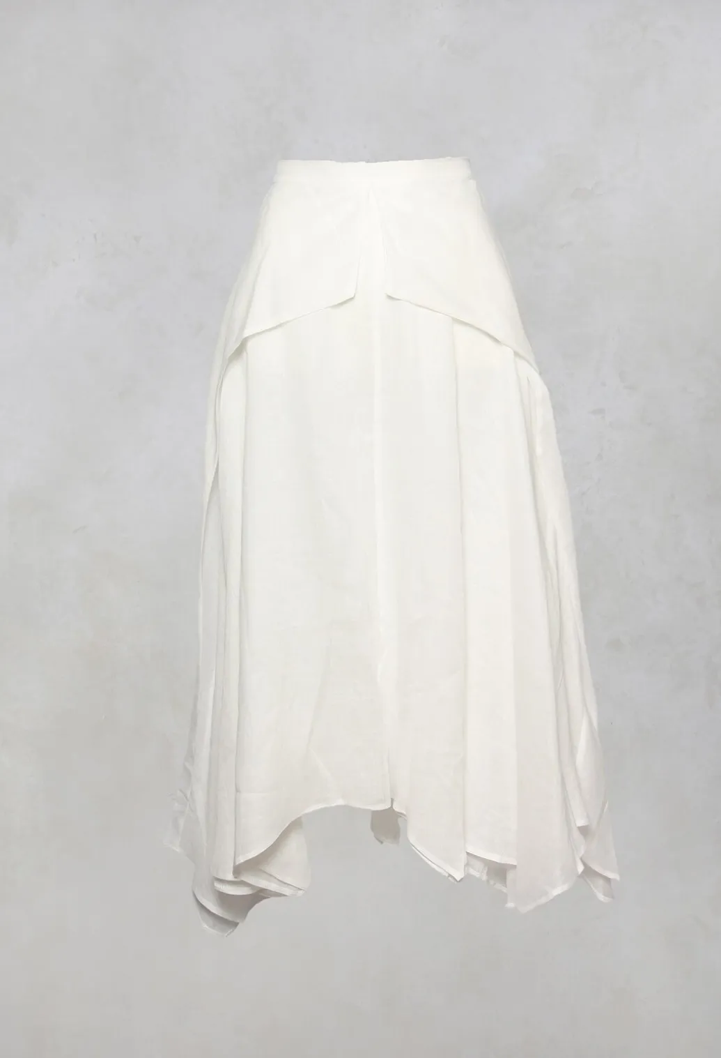 Confiante Full Maxi Skirt in Naturel