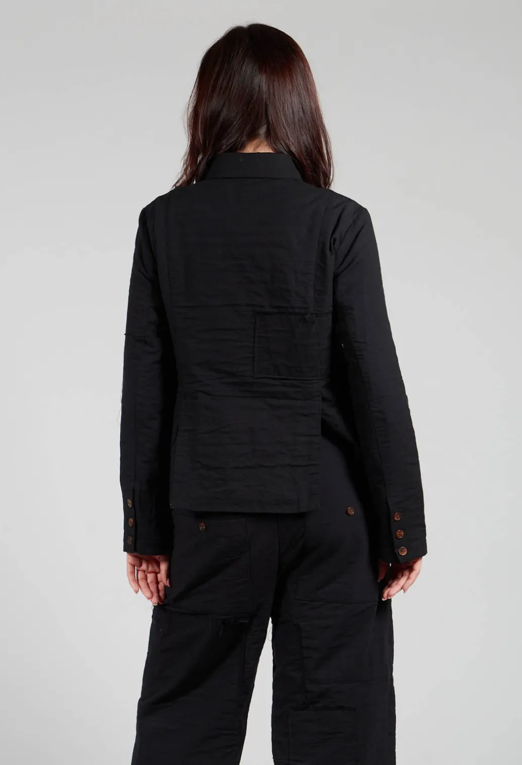 Cotton Jacket in Black