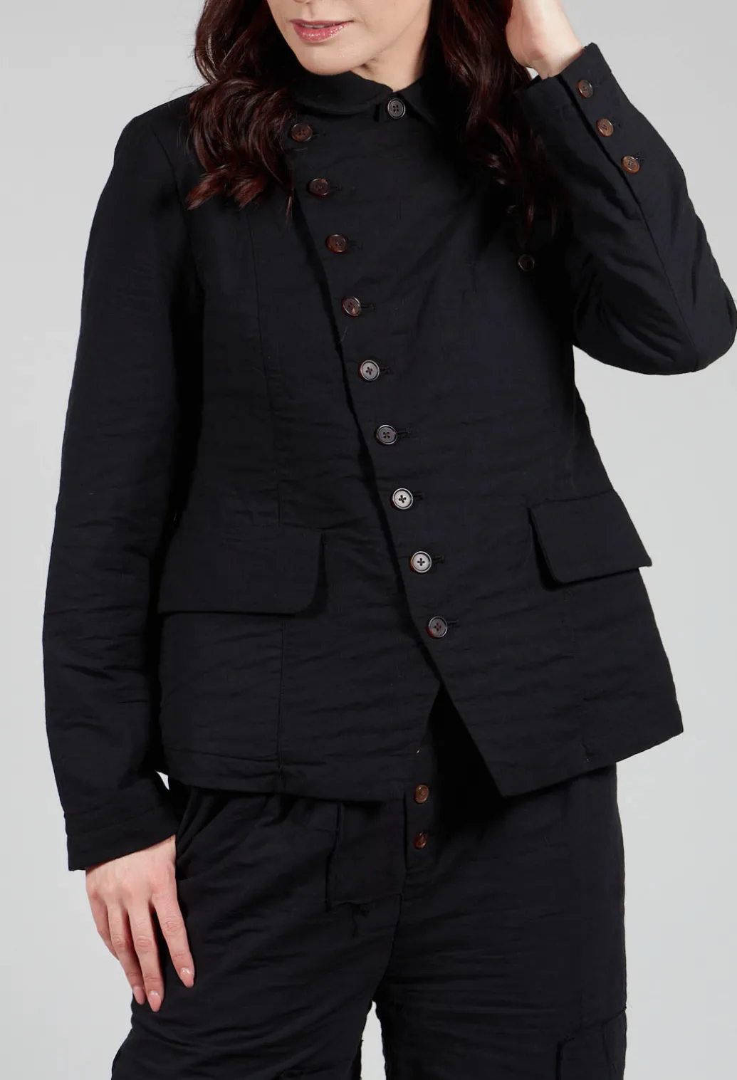 Cotton Jacket in Black