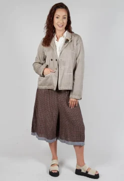 Cotton Jacket in Original Brown