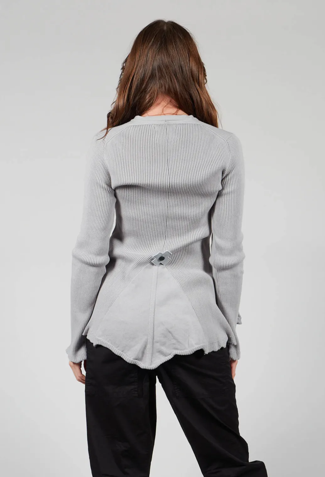 Cotton Knit in Light Grey