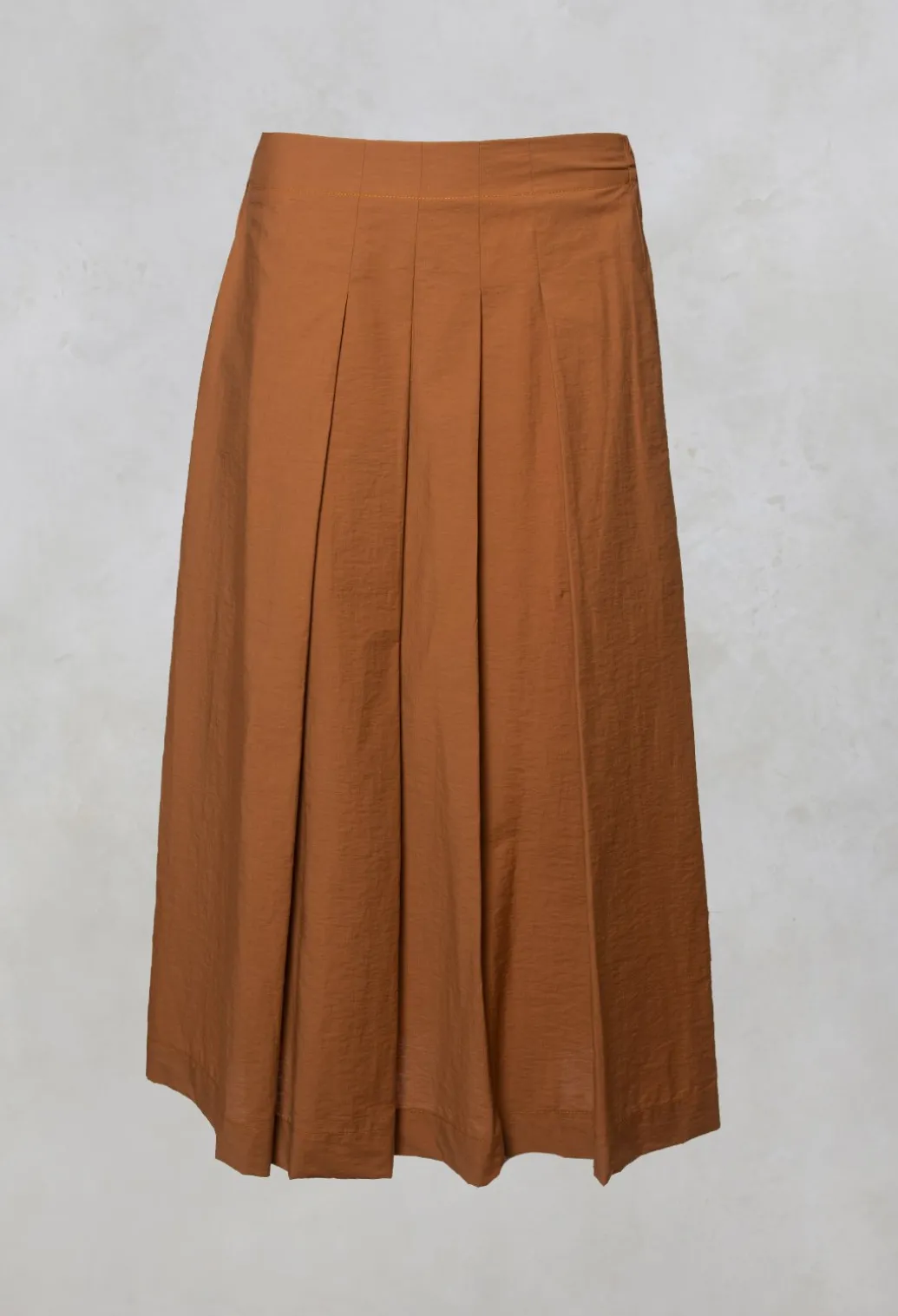 Cotton Shan Skirt in Biscotto