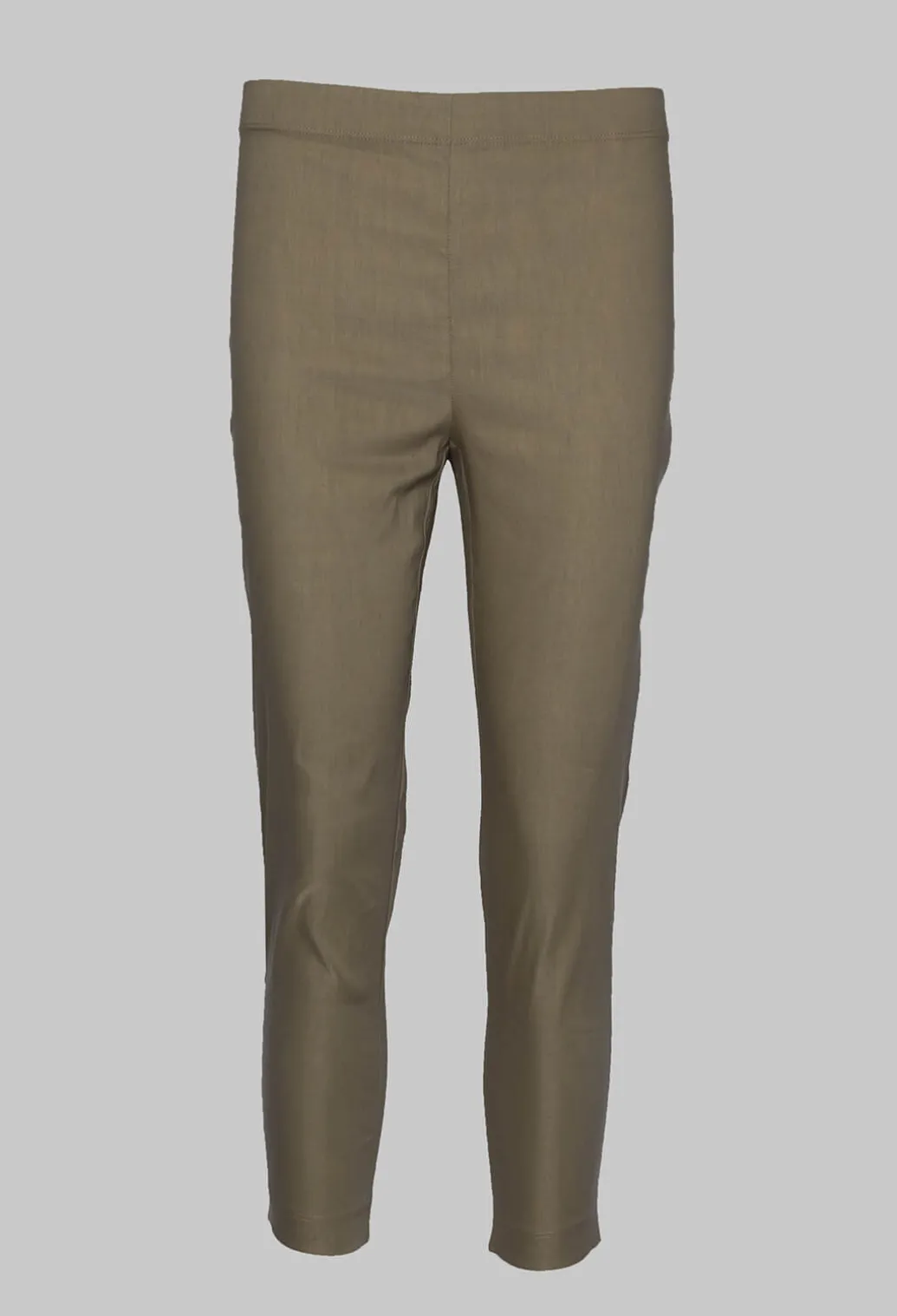 Cropped Pull On Trousers