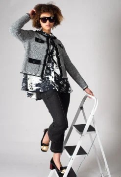 Dante Cardigan in Noir