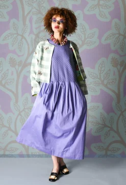 Dress Sunflower Jacaranda in Purple