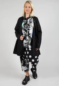 Drop-Crotch Polka Dot in Original Black